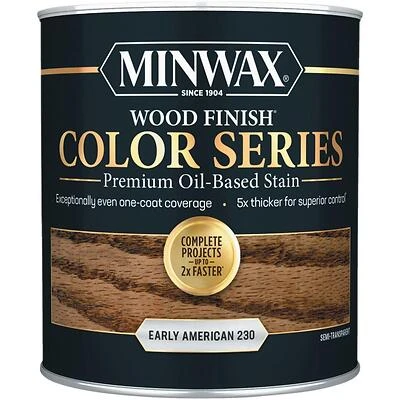 Minwax Early American Semi-Transparent Interior Wood Stain – 1 qt