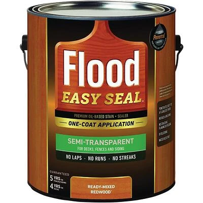 1‑Gallon Redwood Wood Stain – Stationary & Slurry Formula