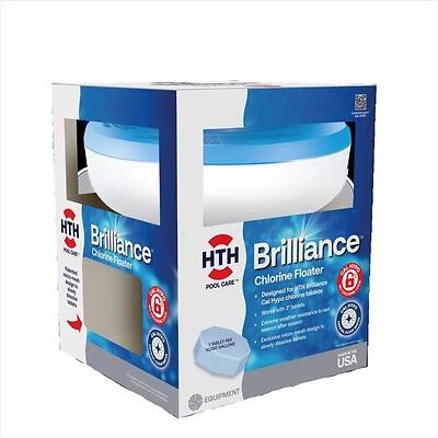 HTH 91035 Brilliance Chlorine Floater, 3-Tablet Pack