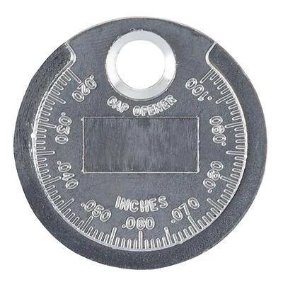 ProSource SP0629 Spark Plug Gap Gauge, Zinc Alloy, 0.02-0.10 In