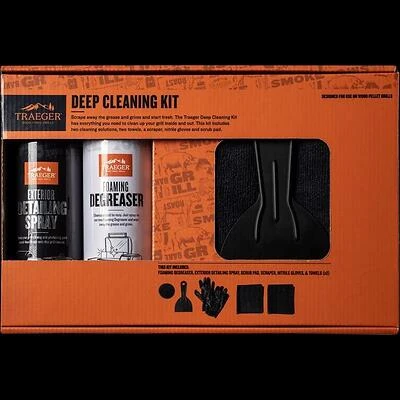 Traeger BAC805 Deep Clean Kit for Wood Pellet Grills, Complete Maintenance Set
