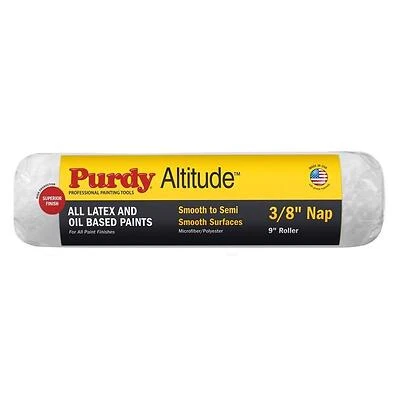 Purdy Altitude 144612092 Microfiber Paint Roller Cover, 9", 3/8" Nap, White