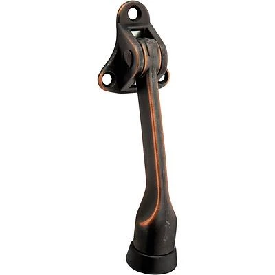 Oil‑Rubbed Bronze Door Stop – 2‑7/32″ Projection, Zinc Build, National Hardware 238 Series