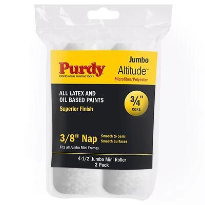 Purdy 14G624072 Altitude Poly-Micro Roller Cover, 4.5" x 3/8", 2-Pack