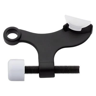 National Hardware N830-585 Hinge Pin Door Stop, 4 In., Zinc Matte