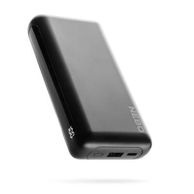 Nebo NEB-PBK-0014 Portable Power Bank, 20,000 mAh External Battery