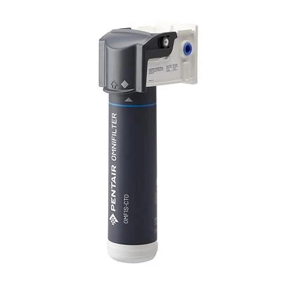 OmniFilter OMF1S‑S1‑S24 Under‑Sink 1‑Stage Carbon Water Filter – 2000 Gal Capacity, 1 GPM Flow