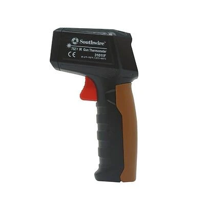 Southwire 31011F High‑Precision Infrared Thermometer – 0.1°F Resolution, 750°F Max, Laser Targeting