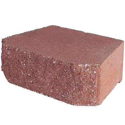 4 in. x 11.75 in. x 6.75 in. River Red Concrete Retaining Wall Block