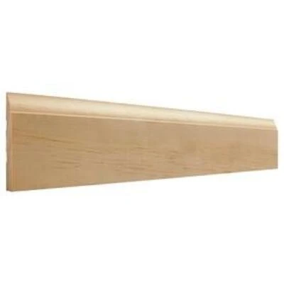 EverTrue 3-in x 12-ft Interior Pine Unfinished Baseboard Moulding