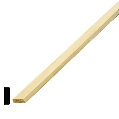 WM 142 1/4 in. x 3/4 in. x 96 in. Pine Screen Moulding