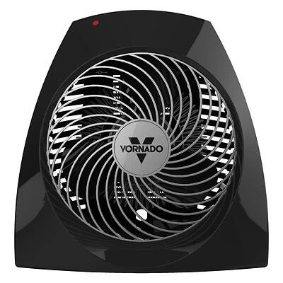 Vornado EH1-0092-69 Vortex Electric Space Heater, 1500W, 3-Stage, Black/Champagne