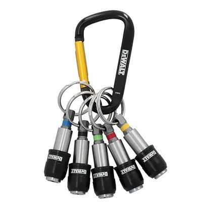 DeWalt DWAFHLDKC5 Hex Extension Set, 1 In., Hardened Alloy Steel, 5-Piece