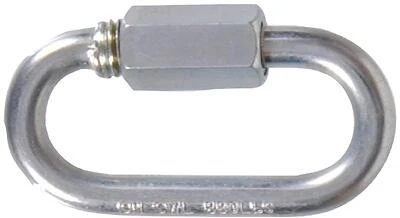 Heavy‑Duty 1/4" × 2‑1/4" Quick‑Release Chain Link – 880 lb Load Capacity (10‑Pack)