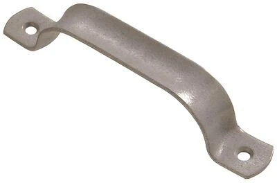 CD‑Utility 6½" Galvanized Steel Pull Handle for Warehouse & Farm Doors
