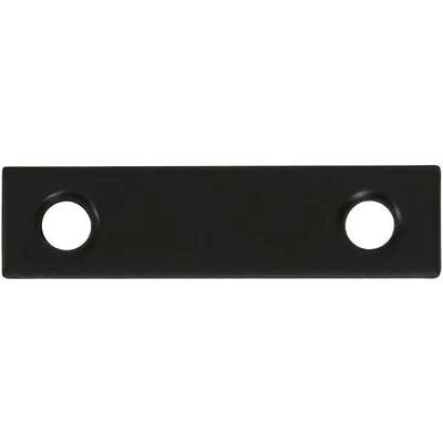 Mending Plate 2 X 1/2 Inch Black - 5 Pack