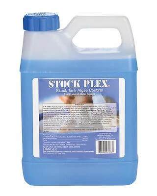 Sanco Stock Plex Algae Control – 1 qt Liquid for Livestock Water Tanks
