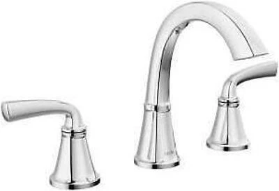 Delta Geist Widespread Bathroom Faucet – 1.2 GPM, Chrome, WaterSense Certified