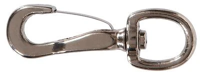 1/4" Round Eye Swivel Spring Snap - Durable Hardware For Versatile Applications