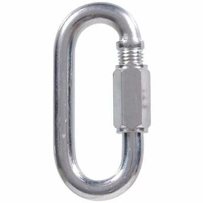 Heavy‑Duty 1/2" × 3‑1/2" Quick Link for 3/8" Chain – 2200 lb Load (5‑Pack)