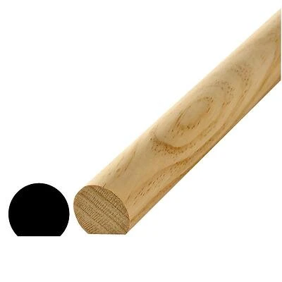 Premium Pine Handrail Moulding – 1‑11/16" x 1‑1/2" (WM‑231)
