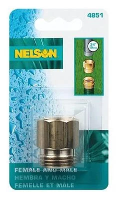 Evaporative Cooler 3/4 Male Hose X 3/4 Female Pipe Connector