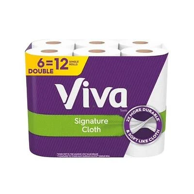 Viva Premium 6‑Piece Cotton Bath Towel Set