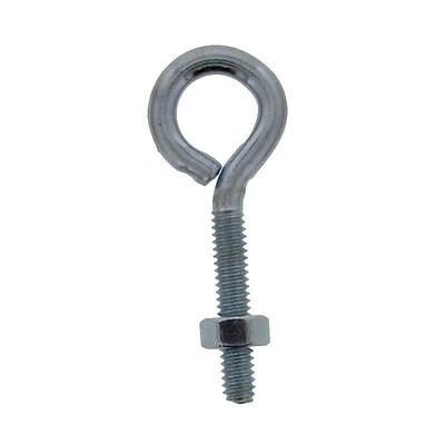 Eye Bolt 1/4 Inch X 2-1/2 Inch Zinc Plated Steel