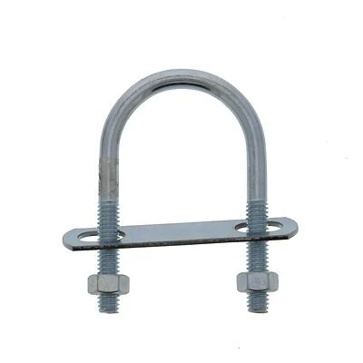 5/16 Inch X 3-1/3 Inch X 3 Inch Zinc Plated Steel