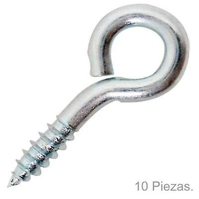 Small Zinc Screw Eye #2 Model 61092 - Durable And Versatile Hardware