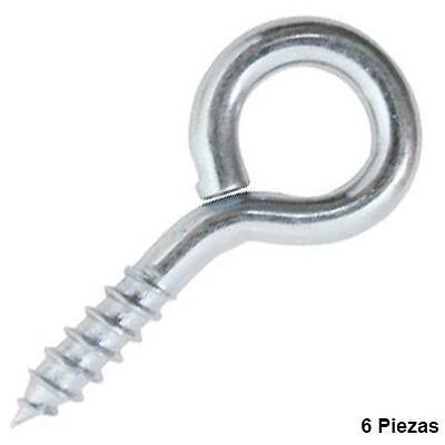 Medium Zinc Screw Eye #10 - Model 61090 - Durable And Versatile Hardware