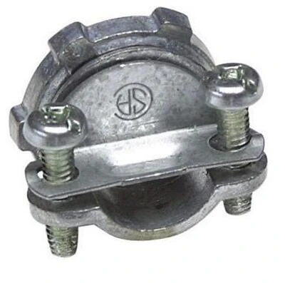 1-1/2 Inch Die Cast-zinc Clamp Box Connector For Electrical Applications