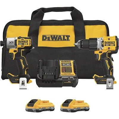 DEWALT 20V 4Ah Lithium‑Ion Cordless 2‑Tool Combo Kit with Soft Case