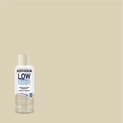 Rust-Oleum 388283 Low Odor Matte Moss Green Spray Paint, 11 oz