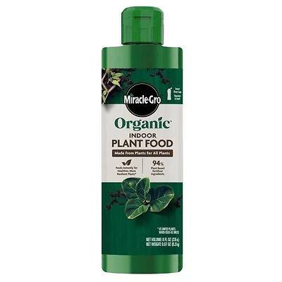 Miracle-Gro 3422020 Organic Indoor Plant Food, 8 oz Liquid Formula