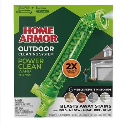 Home Armor HA100 Power Clean Wand, Handheld Outdoor Cleaner