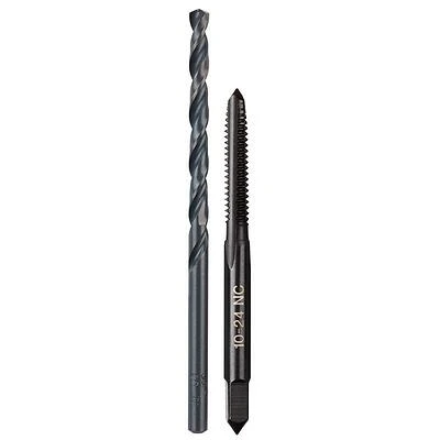 Milwaukee 49-57-5525 Tap & Drill Bit Set, SAE NC, High Carbon Steel, 2-Piece