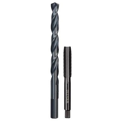 Milwaukee 49-57-5554 Metric Straight Plug Tap & Drill Bit Duo, M10-1.50 mm