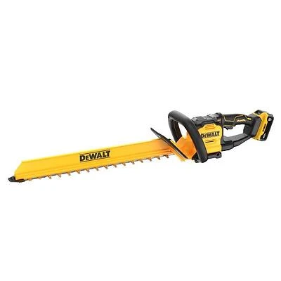 DeWalt XR 24‑Inch 20V Battery Hedge Trimmer Kit with 5Ah Battery & Charger
