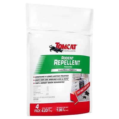 Tomcat 4810715 Rodent Repellent Pouch, Pet-Safe, Indoor & Outdoor