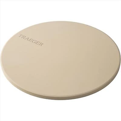 Traeger BAC802 Premium Pizza Stone – Ceramic Baking Surface for Grills