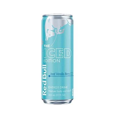 Red Bull RB248898 Iced Vanilla Berry Energy Drink, 12 Oz Can, 24-Pack