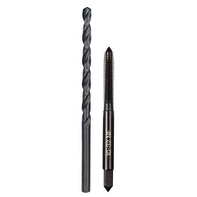 Milwaukee 49-57-5527 NF Plug Tap & Drill Bit Set, SAE, 2-Piece, HSS