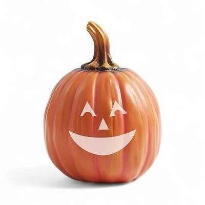 Bonnie Plants - 19.3‑oz Pumpkin Jack‑O‑Lantern Scented Candle – Autumn Spice Home Fragrance