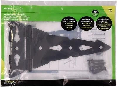 T-HInge 10" BLK Deco 854432