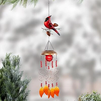 Cardinal Solar Chime 38''