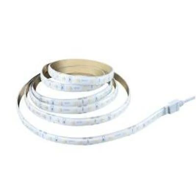 6.5' White Led Strip Tape Light - Flexible Plug-in Indoor Lighting