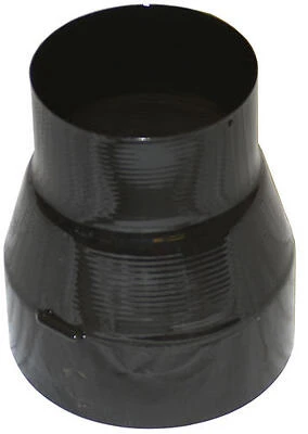 REDUCER 8"X6" BLACK