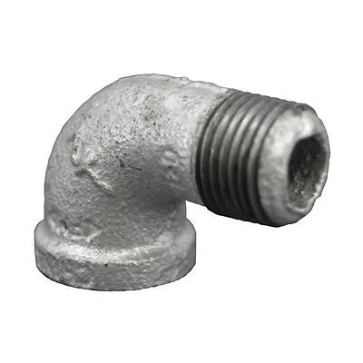 ELBOW 90D STR 1/2" GALV