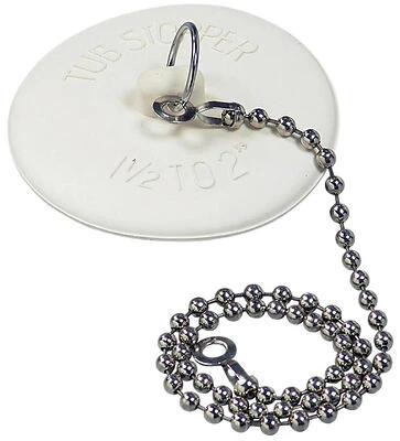 STOPPER TUB W/CHAIN 75133